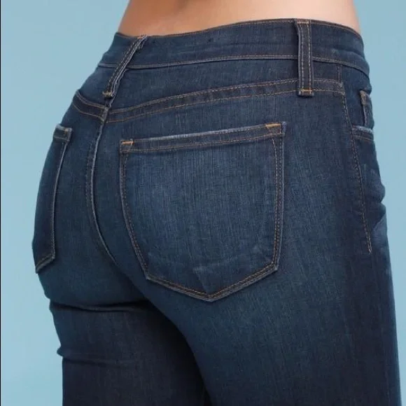 Skinny Mid Rise Jeans - Size 1, 25 - Picture 3 of 4